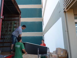 Preparação da mudança para o campus Chapecó