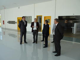 Visita de ministro às instalações do Campus Chapecó