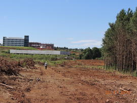 Terraplenagem, drenagem pluvial e pavimentação das vias internas – Campus Chapecó