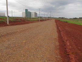 Terraplenagem, drenagem pluvial e pavimentação das vias internas – Campus Realeza