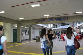 Recepção aos calouros do turno da manhã
