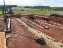 Construção Bloco A – Campus Laranjeiras do Sul