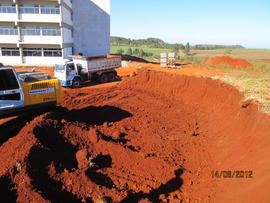 Terraplenagem, drenagem pluvial e sub-base vias internas – Campus Laranjeiras do Sul