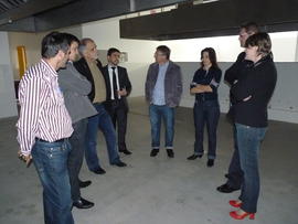 Visita de vereadores às obras do Campus Chapecó