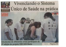Vivenciando o Sistema único de saúde na prática