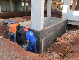 Construção Blocos A e B – Campus Chapecó