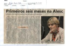Reportagem sobre atividades de deputada apoiadora da expansão da UFFS