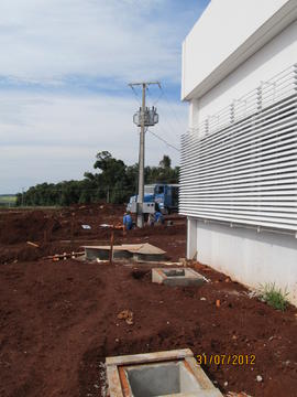 Execução de subestações, redes elétricas e fibra óptica – Campus Realeza