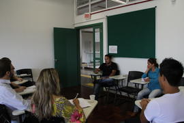 Recepção alunos do PIN - Enfermagem e Administração