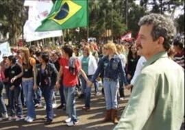 Manifestações e audiências do Movimento Pró-Universidade Pública e Popular