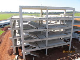 Construção Blocos A e B – Campus Chapecó