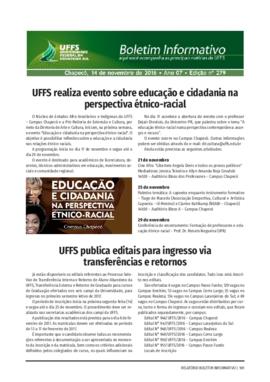 Boletim Informativo 279
