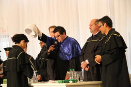 Formatura dos cursos de Administração, História, Letras e Pedagogia