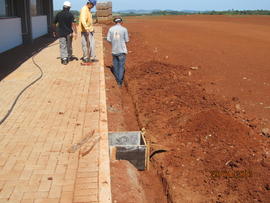Construção Bloco A – Campus Laranjeiras do Sul