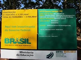 Construção Laboratórios Didáticos – Campus Cerro Largo