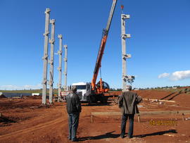 Construção Blocos A e B – Campus Chapecó