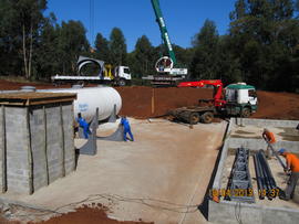 Construção Blocos A e B – Campus Chapecó