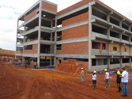 Construção Bloco A – Campus Erechim