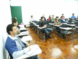 Primeiro dia de aula no campus definitivo