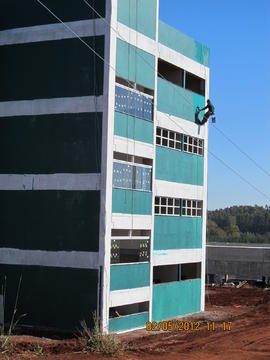Construção Blocos A e B – Campus Chapecó