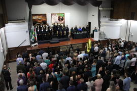 Formatura dos cursos de Agronomia e Engenharia Ambiental e Sanitária