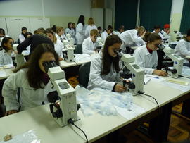 Visita novos talentos Biologia aos laboratórios da UFFS