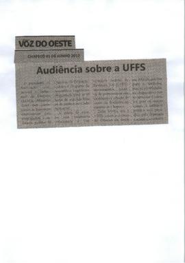 Audiência sobre a UFFS