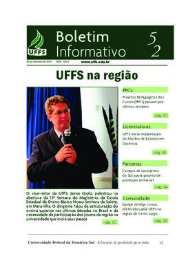 Boletim Informativo 52