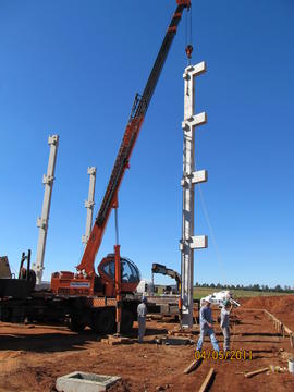 Construção Blocos A e B – Campus Chapecó