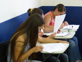 Oficina de matemática com alunos do ensino fundamental