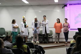 Recepção aos calouros do curso de Enfermagem