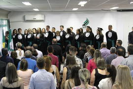 Formatura do curso de Administração