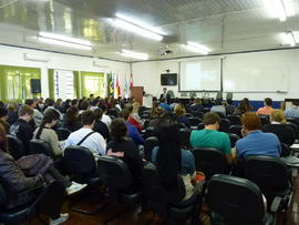 Recepção aos calouros do Campus Chapecó