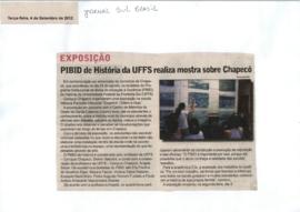Pibid de história produz mostra sobre Chapecó