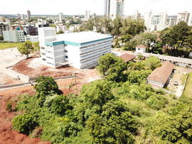 Vista aérea do Campus Passo Fundo