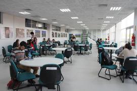 Sala de estudos da biblioteca