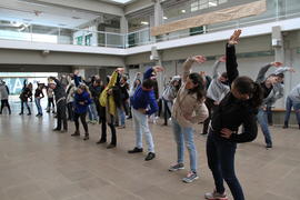 Visita de estudantes de Mondaí