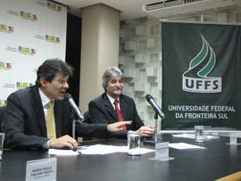 Posse de Dilvo Ristoff como Reitor da UFFS
