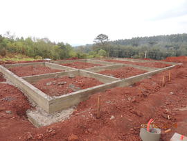 Construção Central de Reagentes  - Campus Laranjeiras do Sul