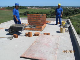 Construção Bloco A – Campus Realeza