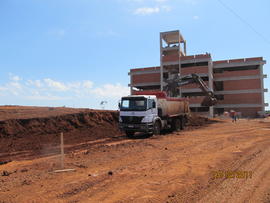 Construção Prédio Biblioteca, TI e Arquivo - Campus Chapecó
