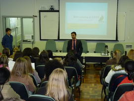 Recepção aos calouros do Campus Chapecó