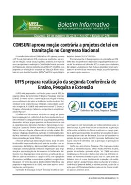 Boletim Informativo 276