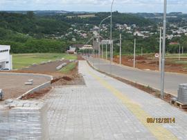 Terraplenagem, drenagem pluvial e pavimentação das vias internas do Campus Cerro Largo