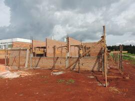 Construção do pavilhão de Patrimônio – Almoxarifado – Laranjeiras do Sul