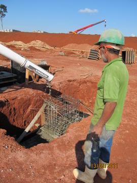 Construção Blocos A e B – Campus Chapecó