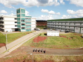 Vista aérea do Campus Chapecó