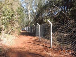 Execução de cercamento do Campus Chapecó e Áreas Experimentais