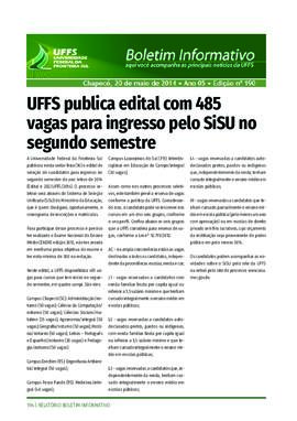 Boletim Informativo 190