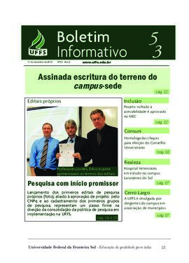 Boletim Informativo 53